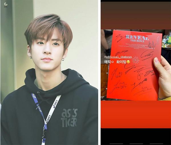 Tự mua 60 chiếc album và xin chữ ký nhóm để tặng cả lớp, nam thần tượng The Boyz bị dọa đánh-1