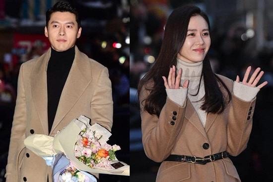 Hyun Bin và Son Ye Jin diện đồ đôi trong tiệc mừng công 'Hạ cánh nơi anh'