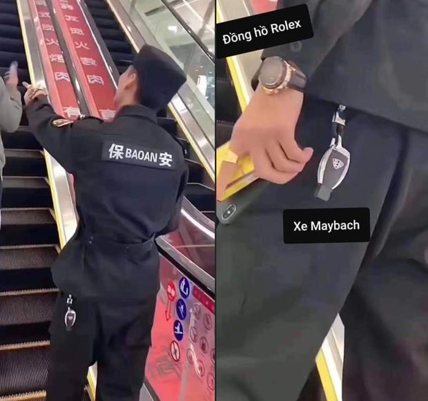 Xôn xao hình ảnh anh bảo vệ đeo Rolex, dùng xe Maybach: Chủ tịch cosplay để thử lòng ai đây à?-1