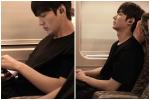Lee Min Ho khiến fan sốt xình xịch chỉ với 1 khoảnh khắc ngủ gật trên tàu