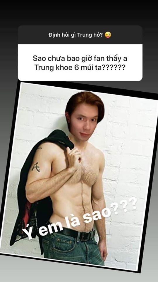 Quang Trung trả lời fans cực mặn khi được hỏi chiều cao, body 6 múi-3
