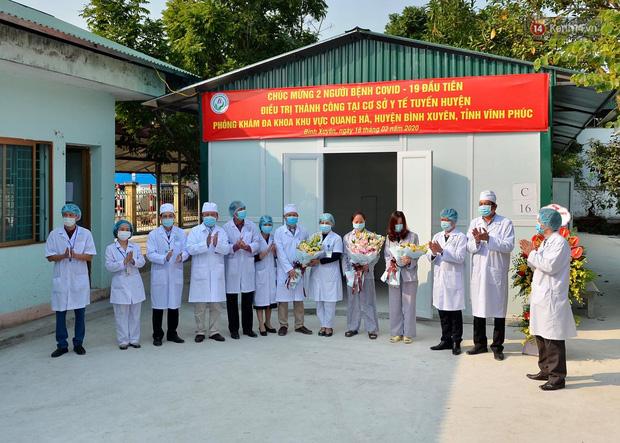 Thêm 2 bệnh nhân nhiễm Covid-19 ở Vĩnh Phúc được xuất viện: Đã hoàn thành phác đồ điều trị, nhưng vẫn phải được theo dõi tại nhà-1