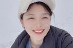 Sao nhí Kim Yoo Jung khoe mặt mộc xuất sắc giữa mùa đông buốt lạnh
