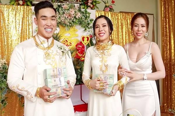 Cặp đôi nhận hồi môn 2,5 tỷ và 49 cây vàng: Chị gái chú rể cũng tặng em số tiền đáng nể-6