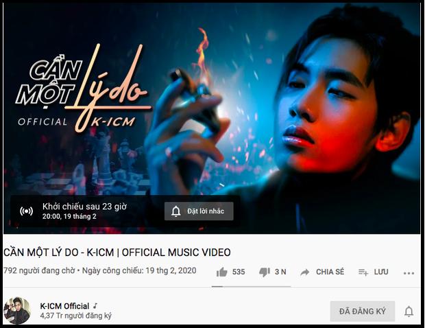 Kênh Youtube của Jack lập kỷ lục tăng sub trong khi teaser MV của K-ICM mất hút-4