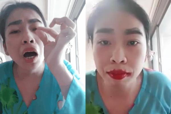 Chị gái hot nhất hôm nay với clip makeup trên máy rung: Kết quả hết hồn, cứ phát ngôn là cười rụng rốn-1