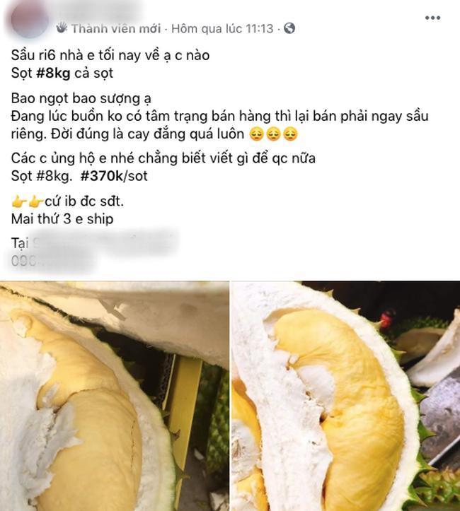 Bỏ đống tiền ra giải cứu sầu riêng, cô gái cay đắng nhận về sản phẩm không thể lỗi hơn-1