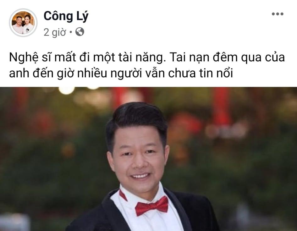 Sao Việt bàng hoàng trước sự ra đi của NSƯT Vũ Mạnh Dũng - giọng ca opera bị anh vợ sát hại-1