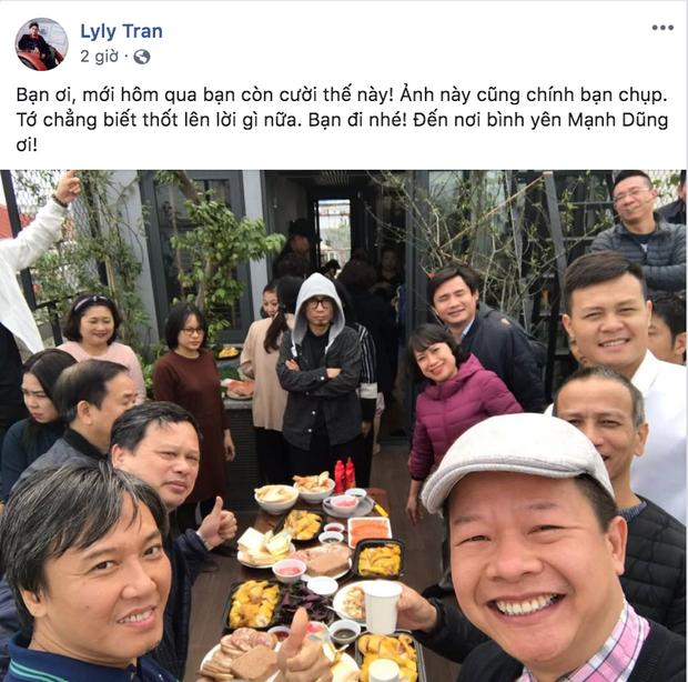 Sao Việt bàng hoàng trước sự ra đi của NSƯT Vũ Mạnh Dũng - giọng ca opera bị anh vợ sát hại-2