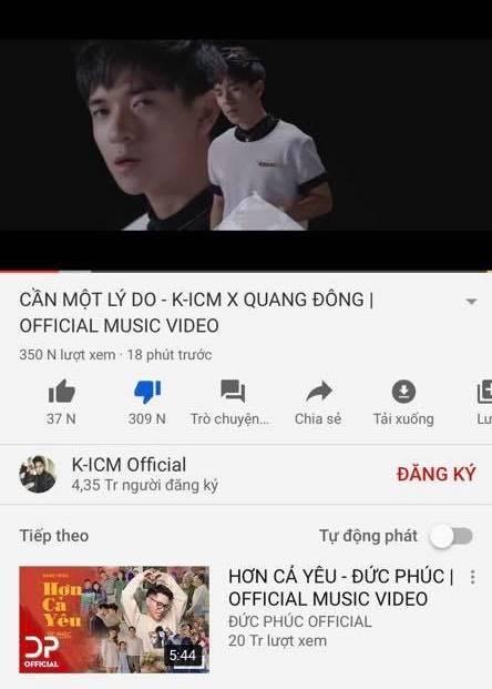 VÔ TIỀN KHOÁNG HẬU: Lượt dislike MV mới của K-ICM cao gấp đôi lượt xem vì tội treo đầu dê bán thịt chó-5