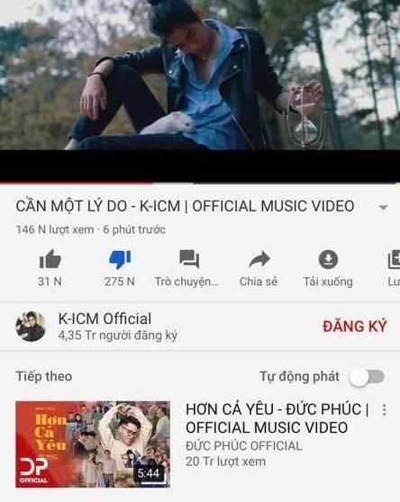 VÔ TIỀN KHOÁNG HẬU: Lượt dislike MV mới của K-ICM cao gấp đôi lượt xem vì tội treo đầu dê bán thịt chó-4