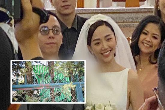 Biệt thự tổ chức lễ cưới Tóc Tiên và Hoàng Touliver che bạt kín mít