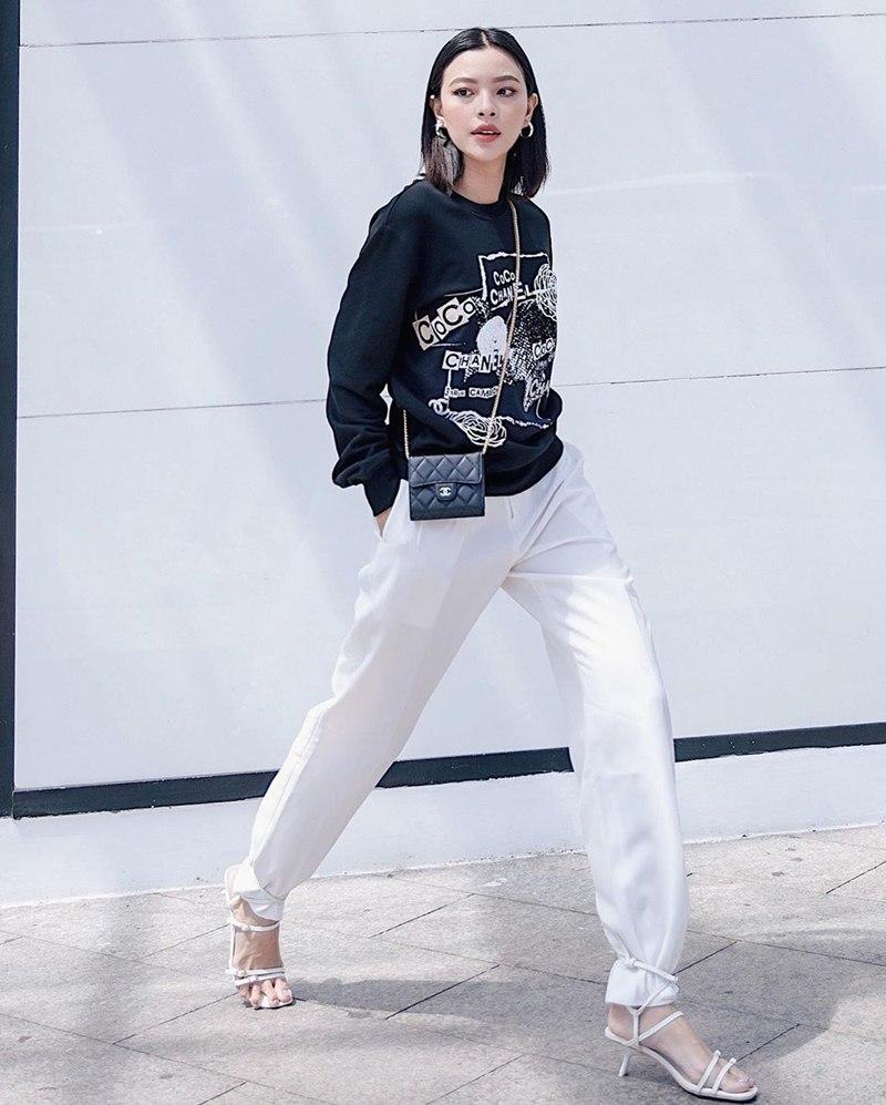 Yến Trang phối layer tím đẹp xuất sắc - Chi Pu diện đồ hiệu ton-sur-ton với thú cưng-10