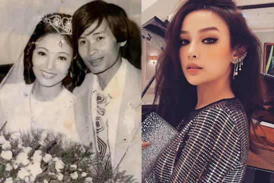 Khoe ảnh cưới bố mẹ, Huyền Baby gây bất ngờ trước ngoại hình đẹp cả đôi của 2 phụ huynh