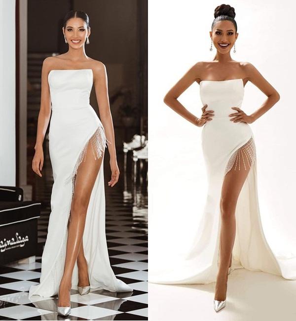 Bản tin Hoa hậu Hoàn vũ 20/2: Đụng Hoàng Thùy từ váy đến giày, cái kết nào cho Bùi Đình Hoài Sa?-3