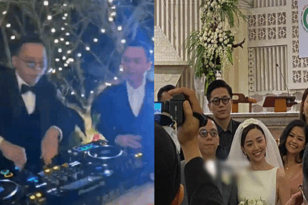 Đang đóng vai chú rể nhưng nhạc lên là lại 'ngứa nghề', Hoàng Touliver quẩy 'Cục xì lầu ông bê lắp' cực bốc giữa đám cưới