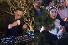 Hoàng Touliver trổ tài DJ 'cục xì lầu ông bê lắp' cực sung trong tiệc cưới với Tóc Tiên