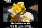 Kem dừa lòng đỏ trứng sống ở cửa hàng 40 tuổi tại Bangkok