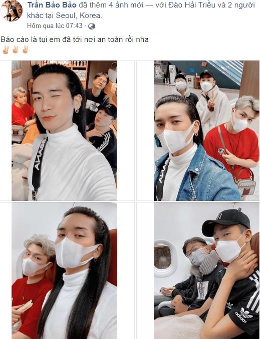 Bất chấp virus corona bùng phát ở Hàn Quốc, BB Trần và người tình đồng giới vẫn lao vào tâm dịch-1