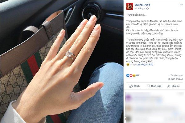 Quang Trung khóc hết nước mắt vì bị mất nhẫn hiệu nơi xứ người-1