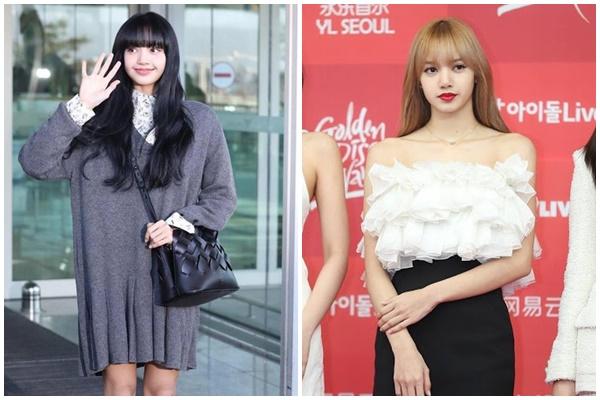 Lisa (BlackPink) cùng các sao Hàn để tóc xoăn mỳ tôm-9