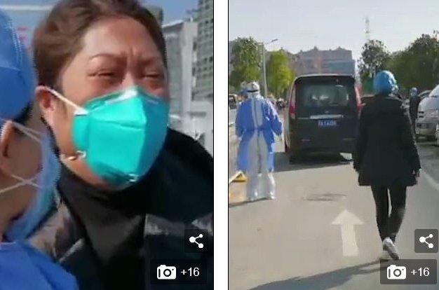 Giám đốc bệnh viện ở Vũ Hán qua đời vì COVID-19: Vợ chạy theo xe tang, gào khóc thảm thiết-4