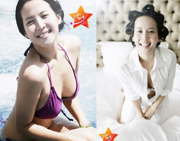 Cô từng tham gia nhiều bộ hình sexy, đóng các cảnh nóng trước khi đặt chân lên thảm đỏ và cùng ê-kíp phim "Parasite" giành chiến thắng Oscar.