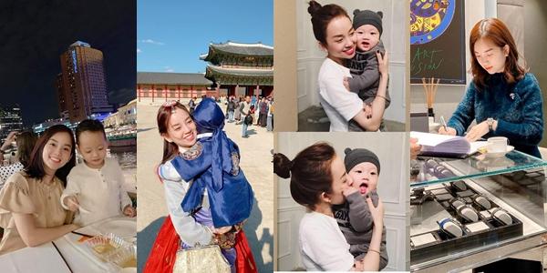 Lột xác như gái 18 với kiểu tóc mới nhưng Ly Kute lại nơm nớp lo sợ con không nhận mẹ-4