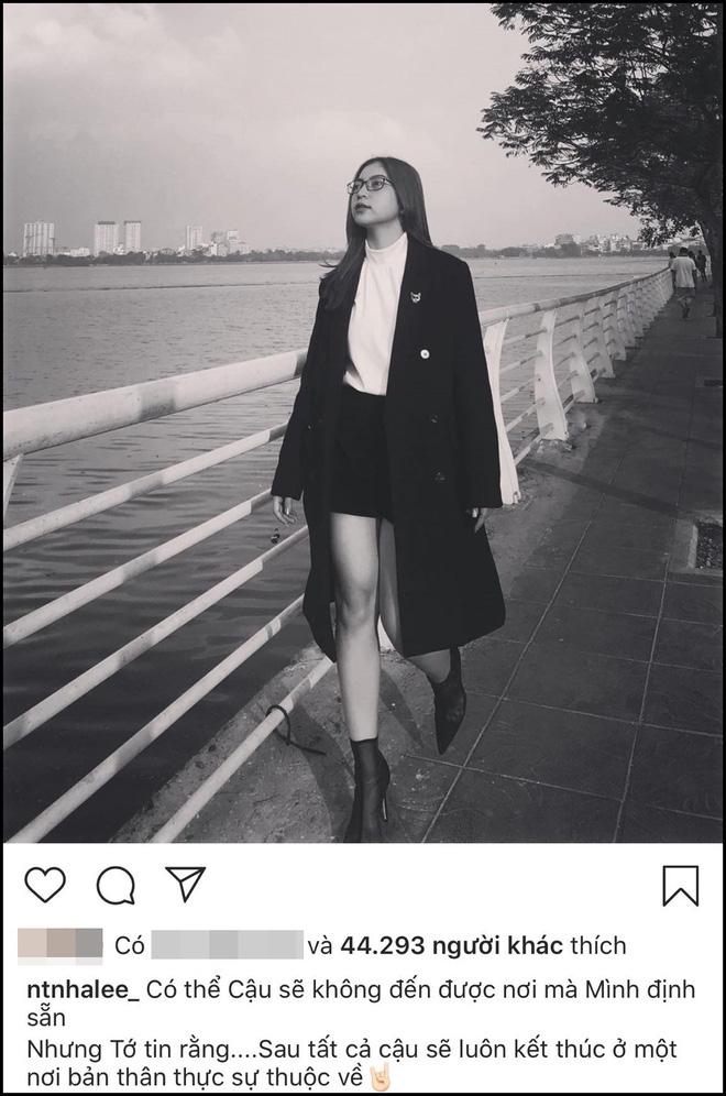 Tình mới chưa kịp công khai, chỉ một status fans phán đoán Nhật Lê rạn nứt với bạn trai mới?-2