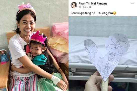 Mai Phương ăn Tết trong bệnh viện giờ vẫn chưa về, con gái luôn bên mẹ hết mực yêu thương