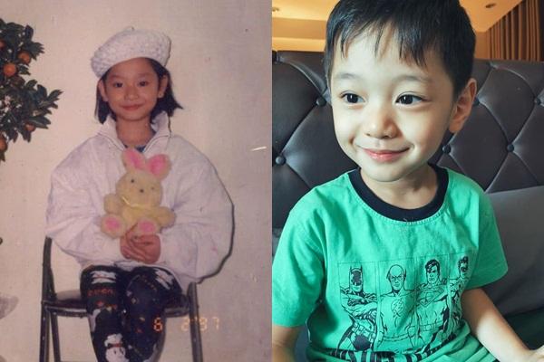 Cặp quý tử có ngoại hình không liên quan của Trà My Idol-14