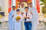 Lễ cưới của danh ca Hương Lan tại nhà thờ