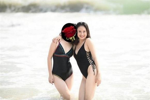 Khoảnh khắc diện bikini hiếm gặp của diễn viên Hồng Diễm-2