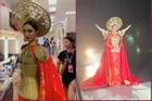 Hoài Sa 'trong áo dài, ngoài áo giáp' như nữ chiến binh tại Hoa hậu Chuyển giới quốc tế 2020