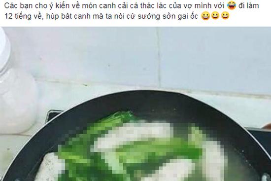 Đi làm về mệt hí hửng ăn bát canh vợ nấu cho mát ruột, vừa nhìn thấy đã sợ hết hồn...
