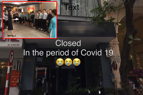 Clip: Lỗ hơn 20 tỷ vì dịch Covid-19, nữ quản lý khách sạn bật khóc khi đọc quyết định cho nhân viên nghỉ việc về quê