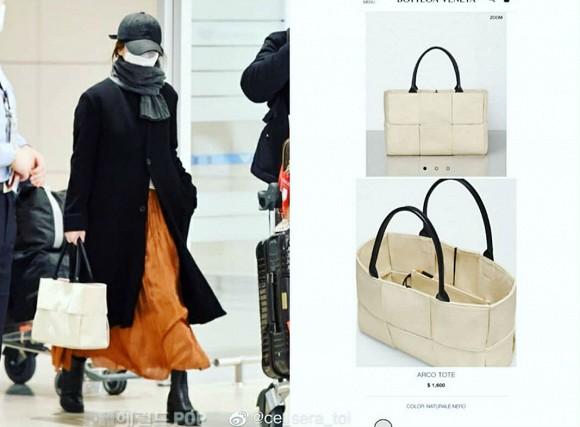 Mặc đồ chẳng có gì nổi bật nhưng Song Hye Kyo lại mang theo loạt phụ kiện giá cả trăm triệu tại sân bay-2