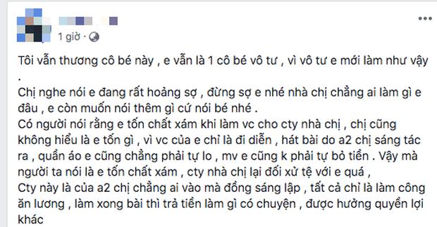 Em gái Châu Đăng Khoa mỉa mai Orange đạp thầy xuống bùn, sẵn sàng nhờ pháp luật lấy lại danh dự-2