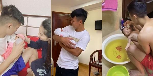 Khoe con gái giống chồng như tạc, Khánh Linh nhận phản ứng bất ngờ từ Bùi Tiến Dũng-6