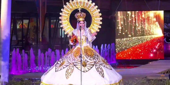 Hoài Sa tỏa sáng rực rỡ với phần thi quốc phục tại Hoa hậu Chuyển giới Quốc tế 2020-9