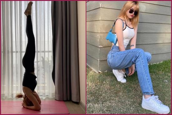 Bạn gái Sơn Tùng M-TP tập tư thế yoga khó mà vẫn bị cư dân mạng bóc mẽ...