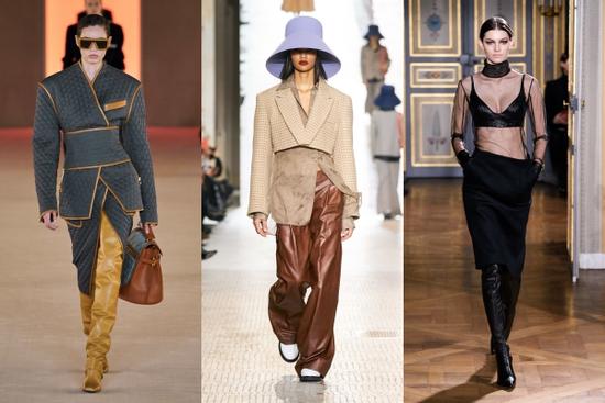 Mũ bóng đèn, áo blazer lửng và loạt xu hướng lên ngôi năm nay