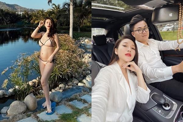 Sau 1 năm lấy chồng doanh nhân, Vân Navy gây chú ý về ngoại hình khi mang thai ở tuần 26-6