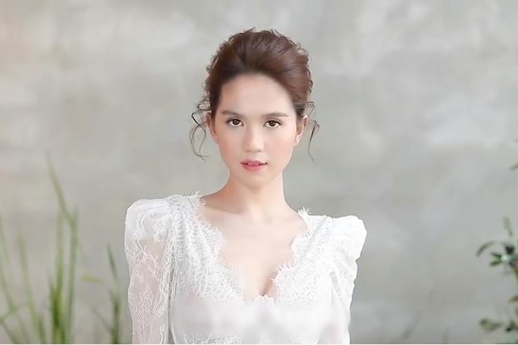 Bên cạnh một Ngọc Trinh thích khoe thân thì có một Ngọc Trinh cô dâu tinh khôi đến dường này đây!-11