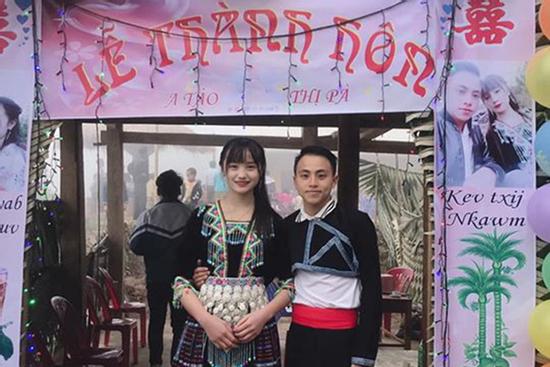 Đám cưới vùng cao giản dị nhưng nhan sắc của cô dâu thực sự làm dân mạng 'choáng'