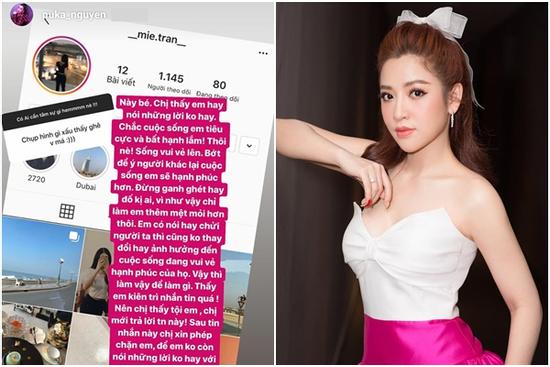 Bị chê 'chụp hình xấu thấy ghê', Puka công khai danh tính và dằn mặt người móc mỉa