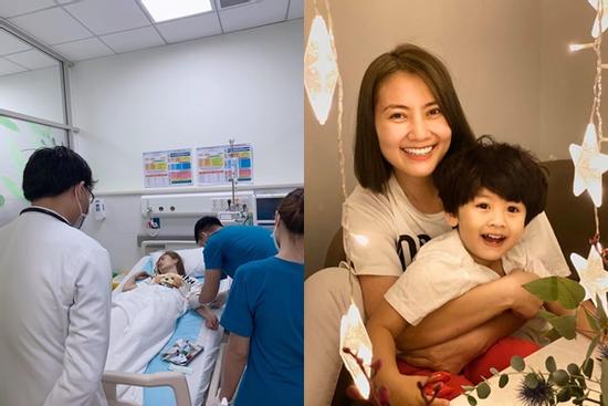 Ngọc Lan nhập viện nửa đêm, liên tục cầu xin bác sĩ cứu mình vì con còn quá nhỏ