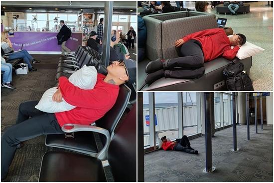 Bị chỉ trích vì nằm vạ vật ở sân bay, Tuấn Hưng đáp: 'Như vậy là bình thường'