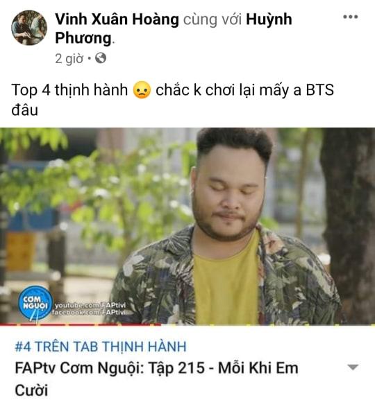 Vinh Râu và nhóm hài FAPtv đại chiến với fans BTS