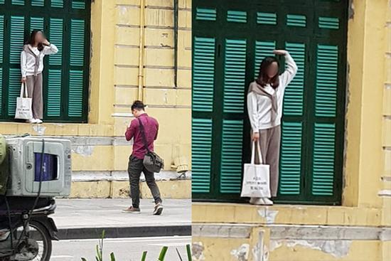 Chỉ trích cô gái trẻ trèo lên cửa sổ nhà cổ ở Hà Nội sống ảo, chủ nhân loạt ảnh bị 'ném đá' ngược